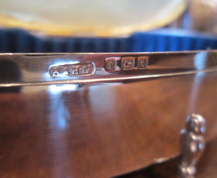 Fine George V Period Silver Oval Shaped Jewel Box - Image 4