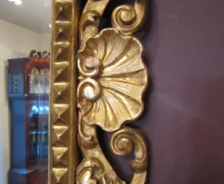 Fine Early Victorian Timber Gilt Classical Mirror - Image 2