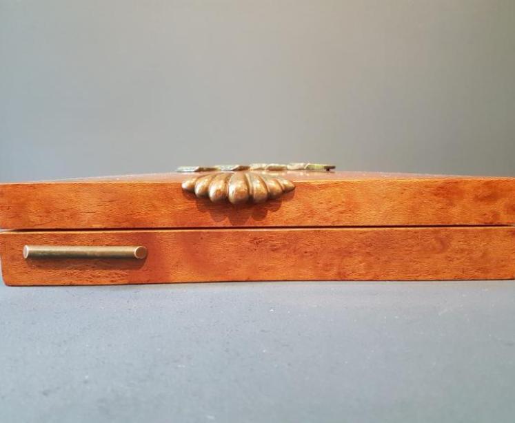 Walnut Poker and Gaming Box - Image 4