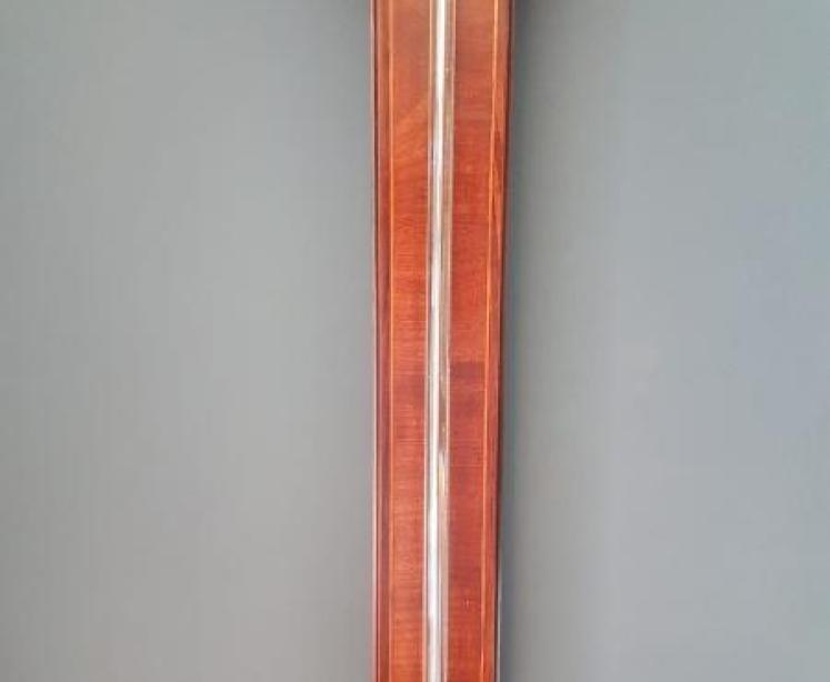 George III Mahogany Stick Barometer - Image 3