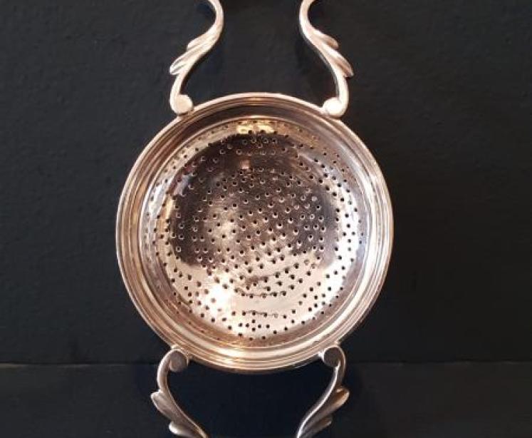 Silver Tea Strainer  - Image 2