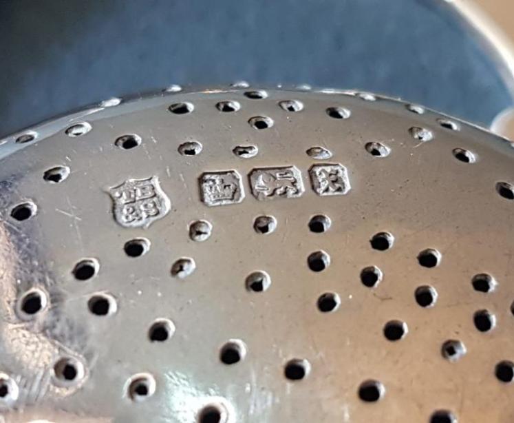 Silver Tea Strainer  - Image 5