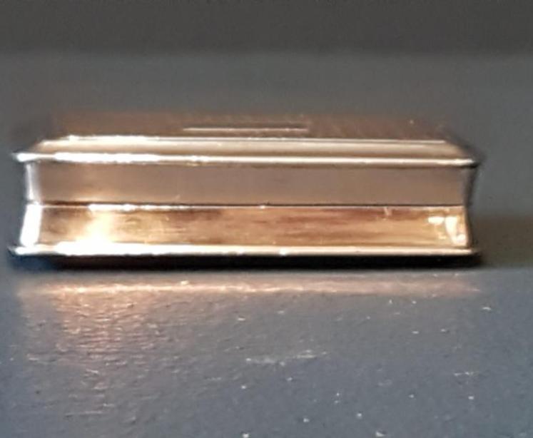 Victorian Silver Pocket Vinaigrette - Image 5