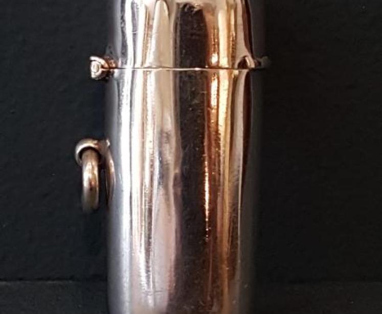 Aspreys Silver and Gold Sheroot Holder and Case  - Image 2