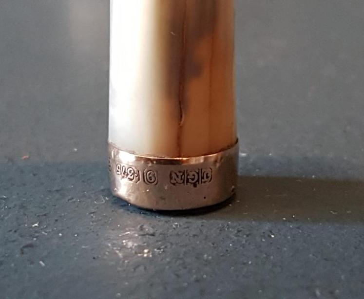 Aspreys Silver and Gold Sheroot Holder and Case  - Image 4