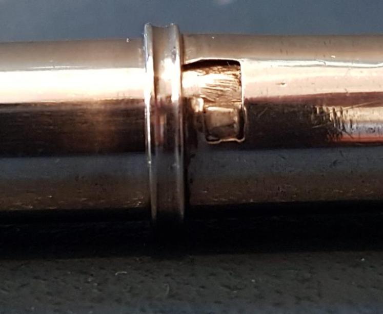 Edwardian Silver Pencil Canister  - Image 7