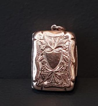 Victorian Silver Vinaigrette 