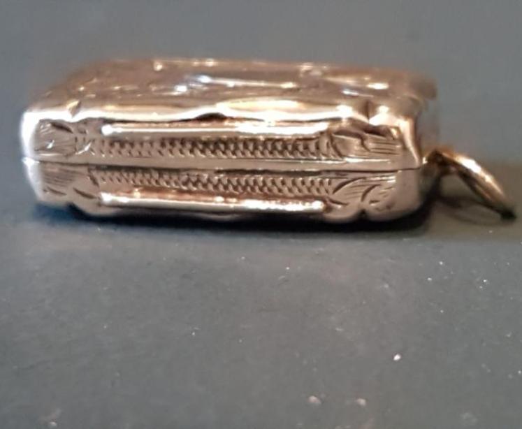 Victorian Silver Vinaigrette  - Image 5