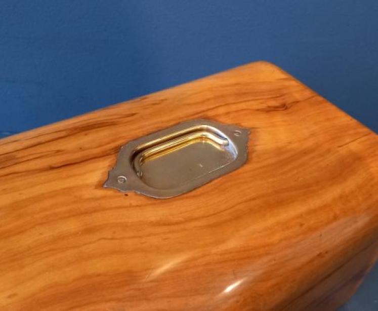 Mid Victorian Olive Wood Jewellery Box - Image 6