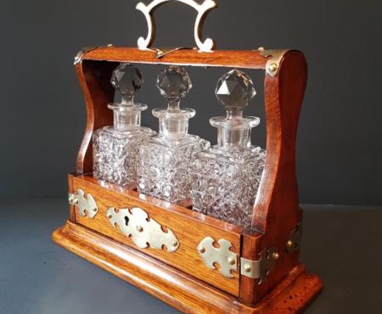 Victorian After Dinner Liqueur Tantalus - Image 2