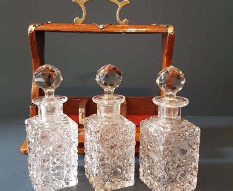 Victorian After Dinner Liqueur Tantalus - Image 3