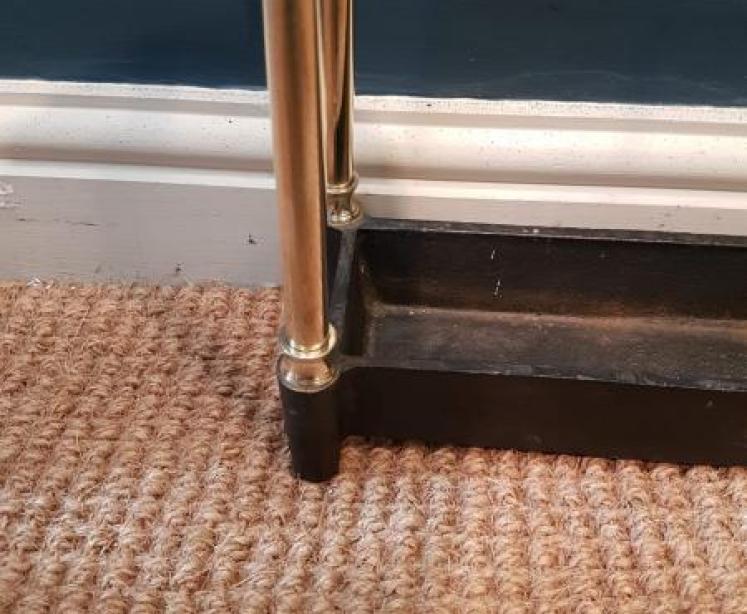 Victorian Brass and Cast Iron Stick Stand  - Image 5