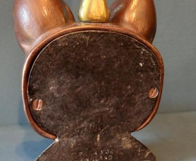 Victorian Pierce & Page Fox's Head Door Stop - Image 6