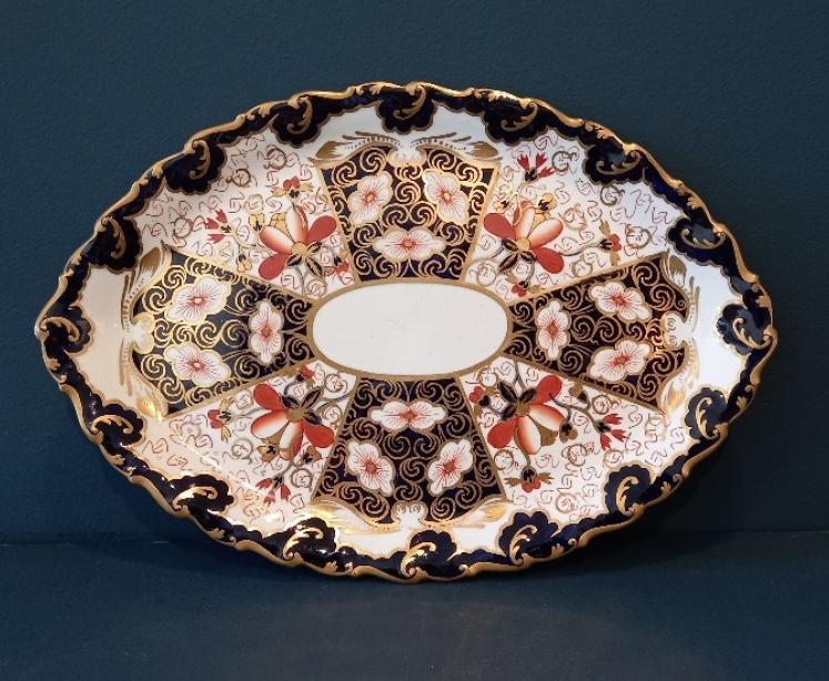 George V Period Royal Crown Derby 6 Piece Dressing Table Set - Image 4