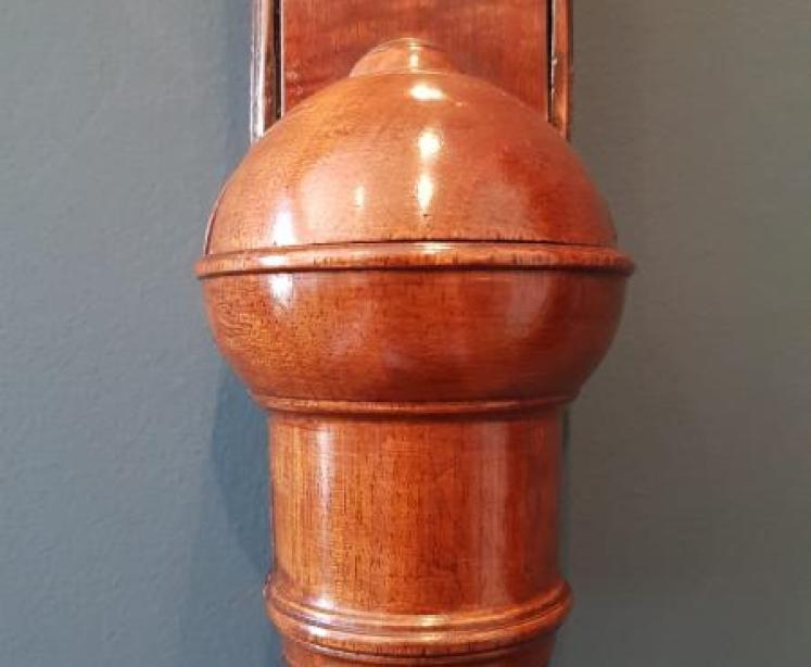 George III Mahogany Stick Barometer - Image 6