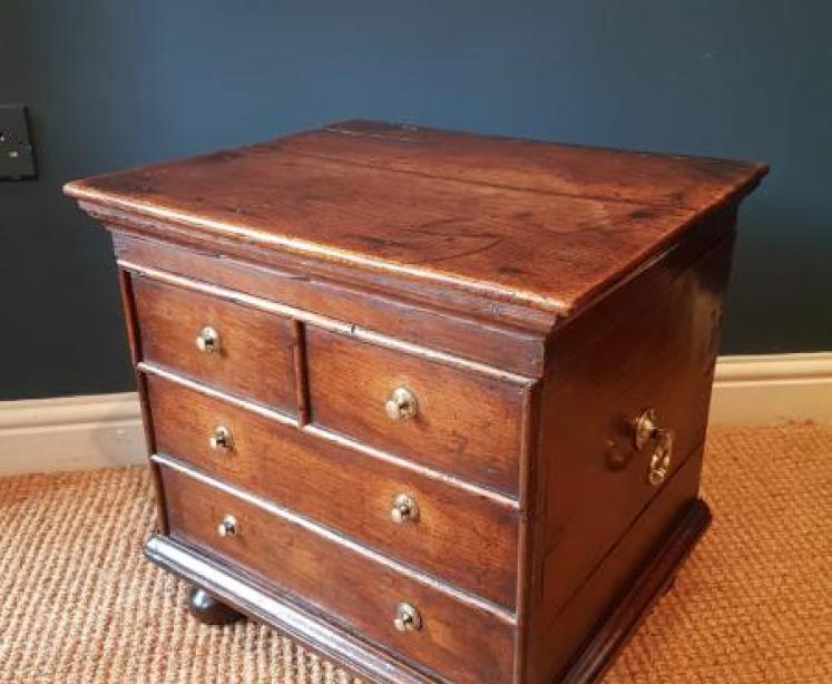 George II Oak Close Stool - Image 6