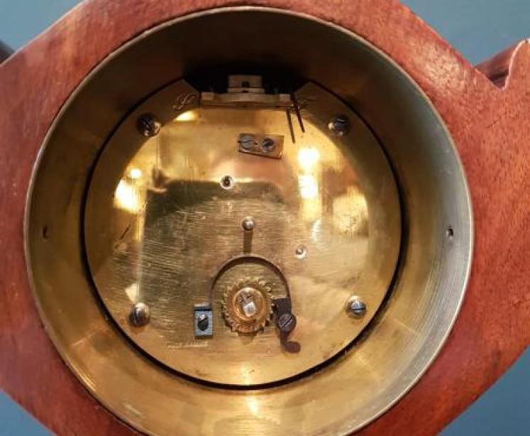 Fine Quality Edwardian Inlaid Mantel Clock - Image 5