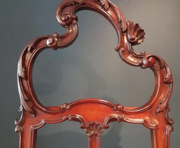 Fine Quality Early Victorian Mahogany Painting Easel - Image 4