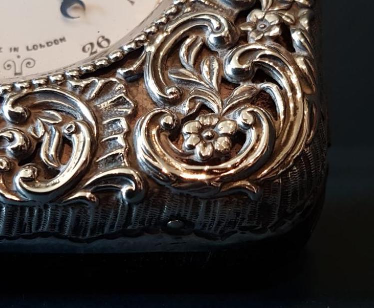 Early Victorian Silver Desktop Barometer - Image 7