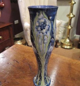 Art Nouveau McIntyre Moorcroft Tulip Panel Vase