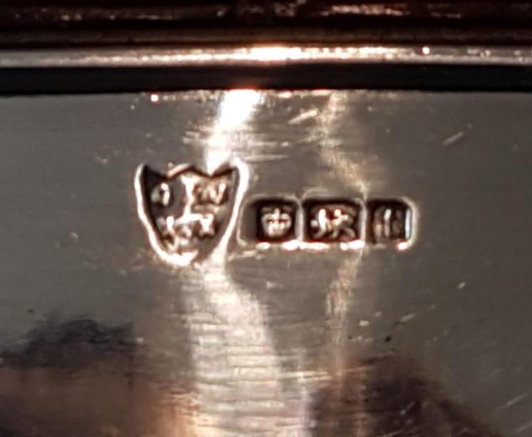 Silver and Crocodile Skin Hip Flask - Image 6