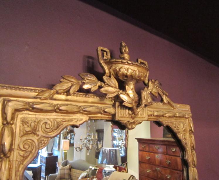 Superb 19th Century Neo-Classical Timber Gilt Mirror - Image 3