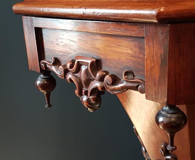 William IV Rosewood Work Table - Image 4