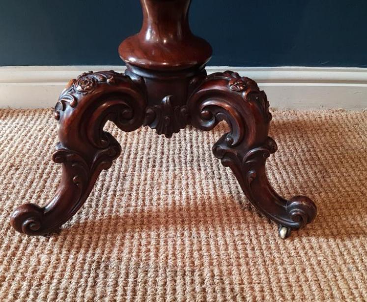 William IV Rosewood Work Table - Image 6