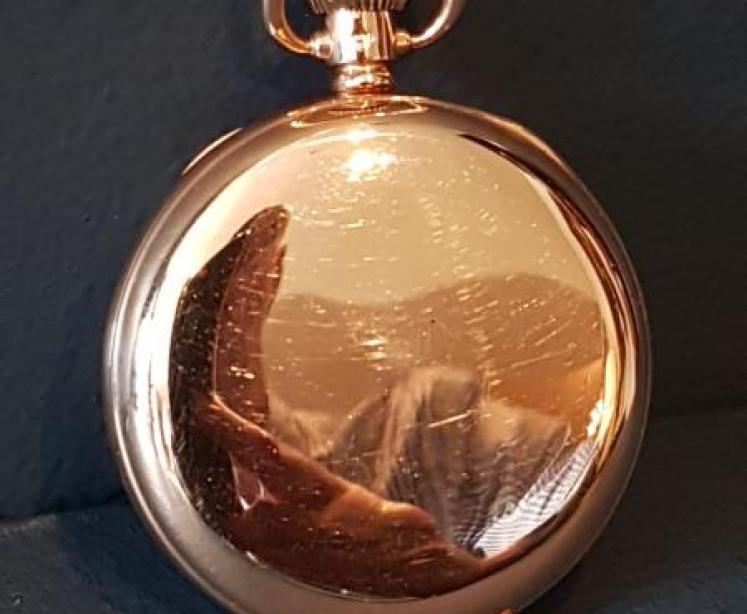 9ct Gold Waltham Pocket Watch - Image 2