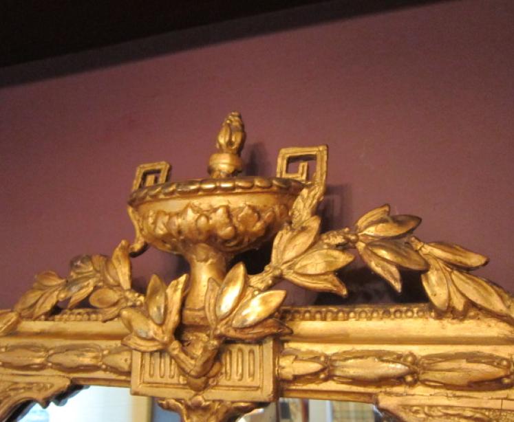 Superb 19th Century Neo-Classical Timber Gilt Mirror - Image 4