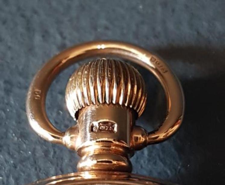 9ct Gold Waltham Pocket Watch - Image 4