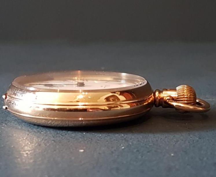9ct Gold Waltham Pocket Watch - Image 5