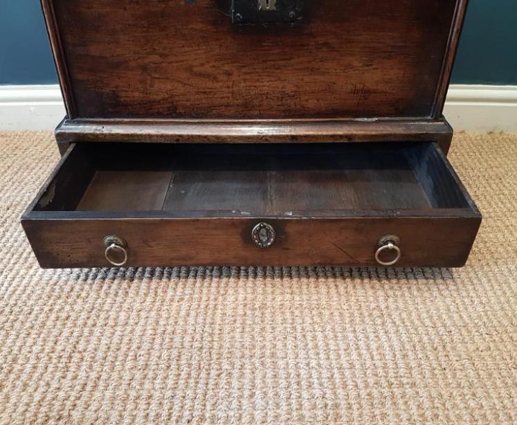 Georgian Oak Coffer Bach - Image 3