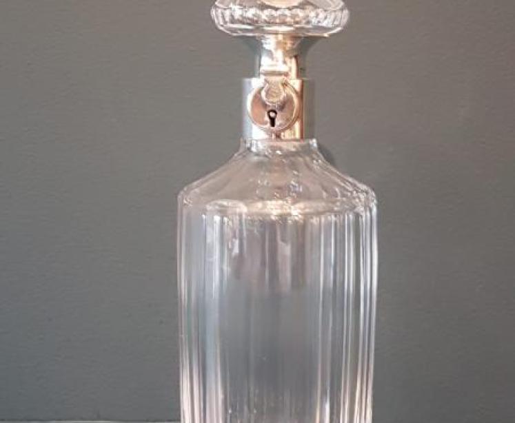 Rare Hukin and Heath Locking Decanter - Image 1