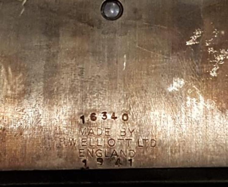 RAF Fusee Dial Clock by Elliott - Image 5