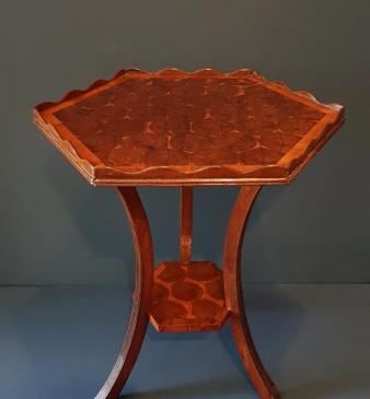 Oyster Walnut Occasional Table By Charles Tozer