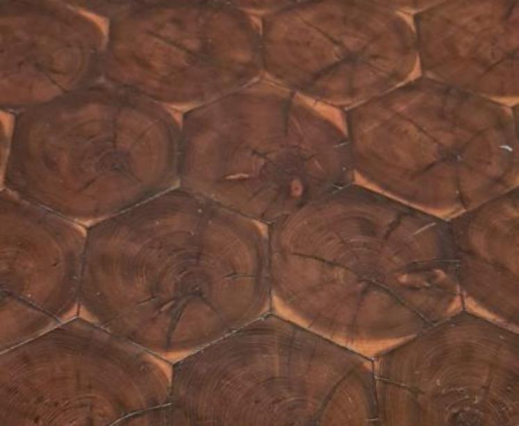 Oyster Walnut Occasional Table By Charles Tozer - Image 3