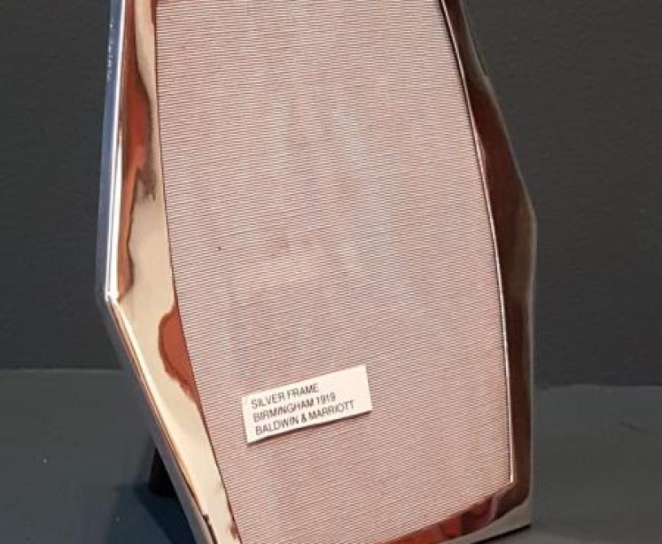 George V Period Silver Photo Frame - Image 4