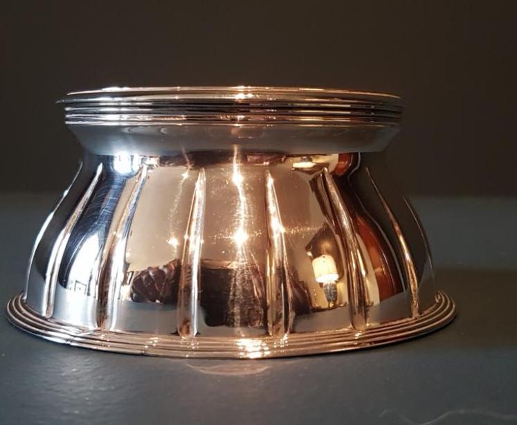 Superb William IV Capstan Silver Ink Well - Image 4