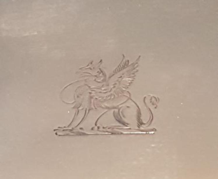 Superb William IV Capstan Silver Ink Well - Image 5