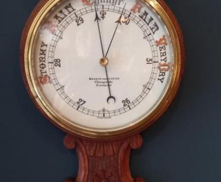 Victorian Benetfink of London Banjo Barometer - Image 2