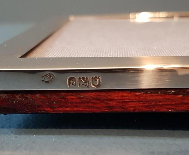 George V Silver Photo Frame - Image 6