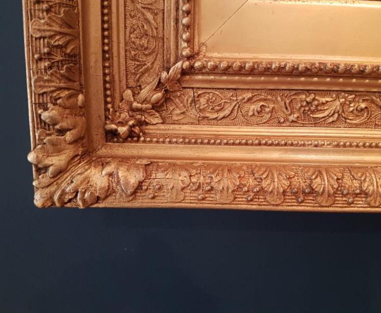 Fine Oil on Canvas by Alfred Vickers 'A Blowy Day on the Isle of Man'  - Image 6