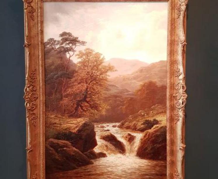 Original William Mellor Oil on Canvas - Image 1