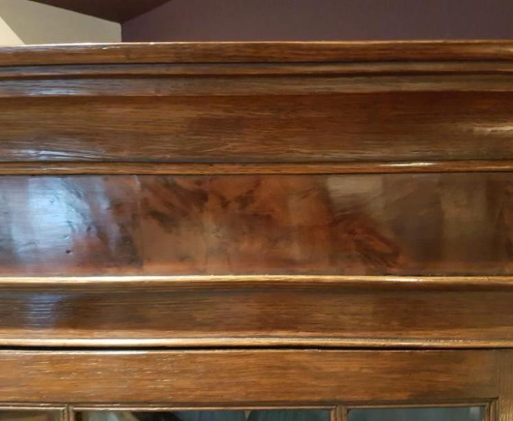 George III Oak Floor Standing Corner Cupboard  - Image 6