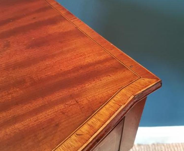 Quality Regency Mahogany Side Table - Image 4