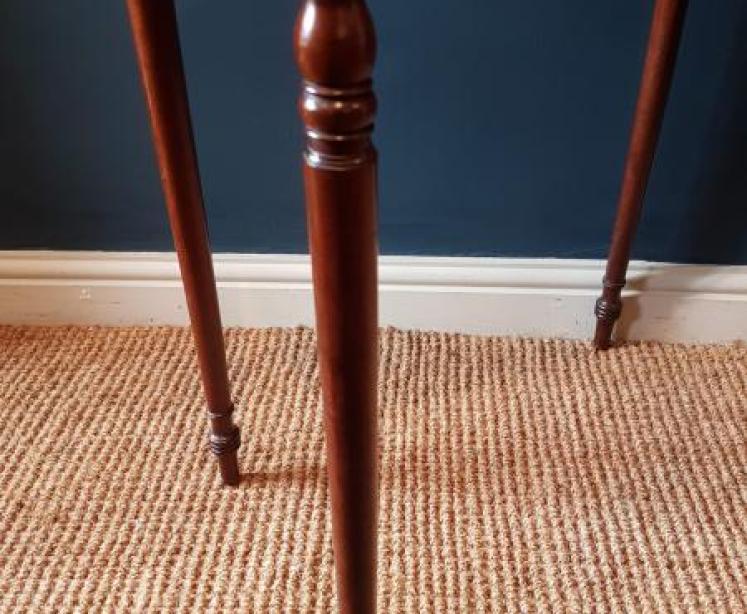 Quality Regency Mahogany Side Table - Image 5