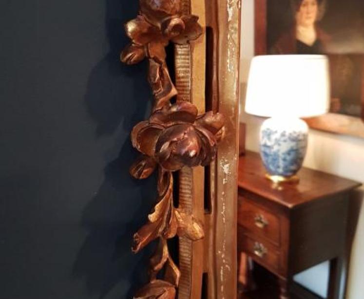 Superb Early Victorian Timber Gilt Mirror - Image 4