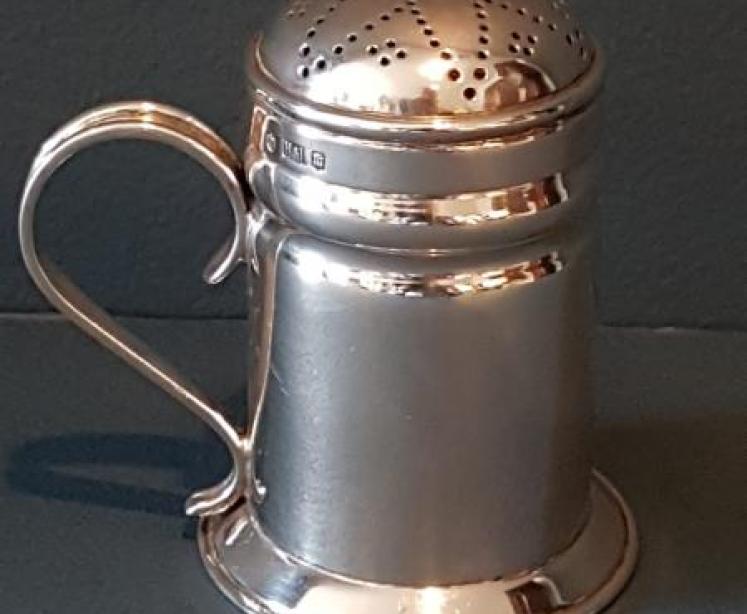 Edinburgh Silver Pounce Pot - Image 1