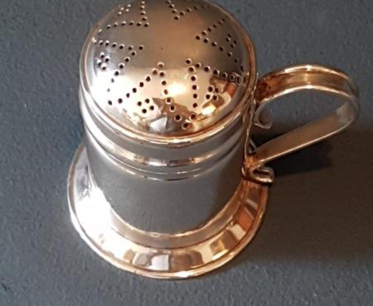 Edinburgh Silver Pounce Pot - Image 2